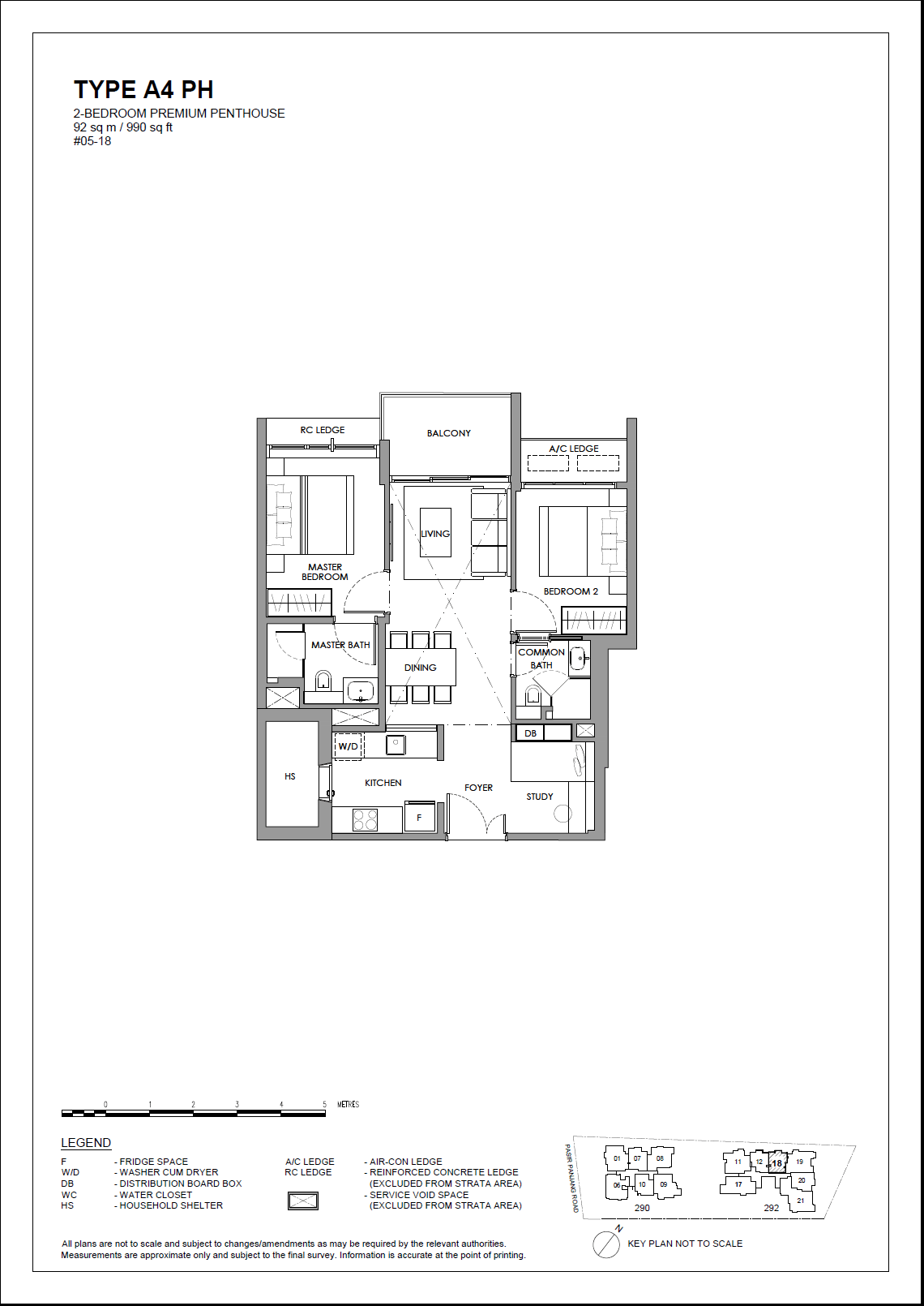 A4 PH floor plan